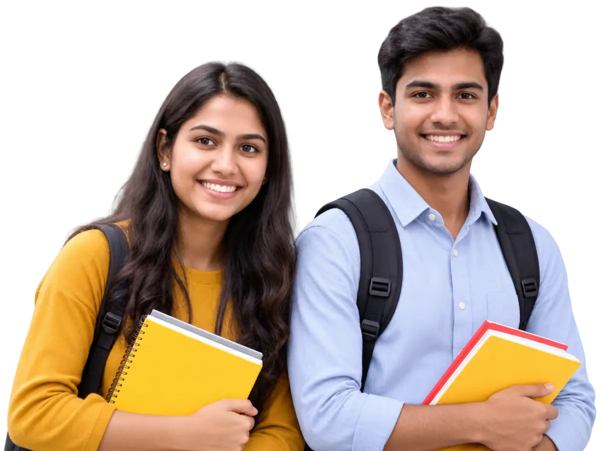 Students ready to begin their learning journey with Kavita Computers